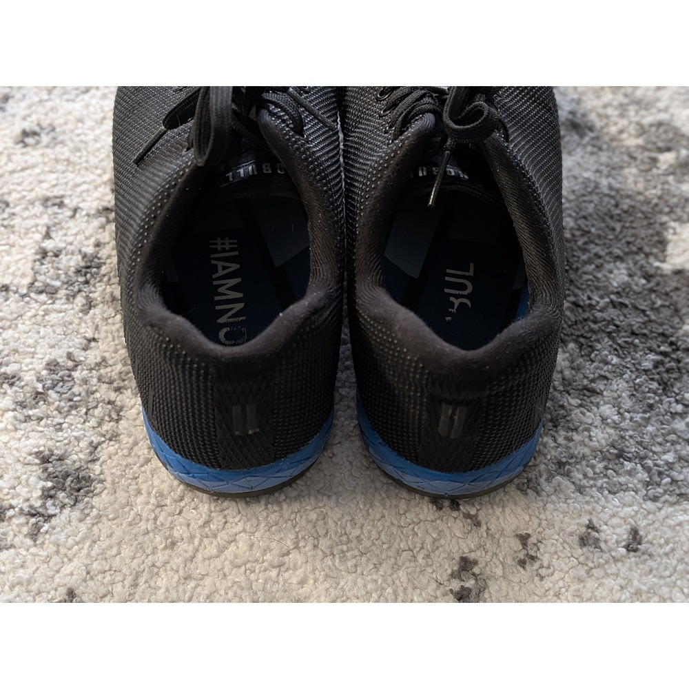 NOBULL SuperFabric Trainer Black Blue Gum Sole Unisex Training‎ Shoes - Picture 5 of 5